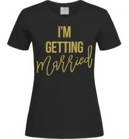 Женская футболка I am getting married розмір М