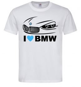 Чоловіча футболка Love bmw, колір - чорний, розмір - S Чоловіча футболка Love bmw, колір - чорний, розмір - S