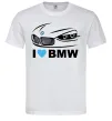 Чоловіча футболка Love bmw, колір - чорний, розмір - S Білий Чоловіча футболка Love bmw, колір - чорний, розмір - S Білий фото