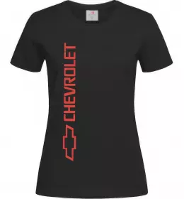 Жіноча футболка Chevro, розмір L Чорний фото