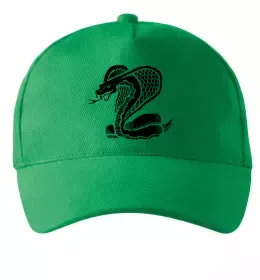 Кепка Кобра ползет, зелена Зелений фото