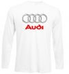 Реглан Audi logo gray, розмір L Белый фото