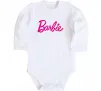 Детский боди Barbie Белый фото