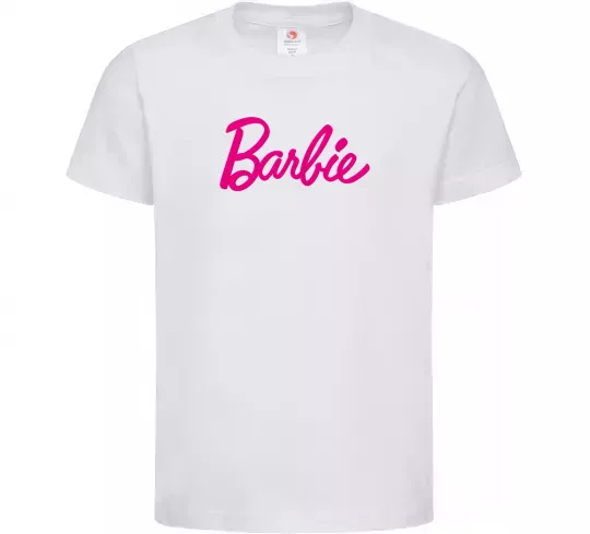 Детская футболка Barbie Белый фото