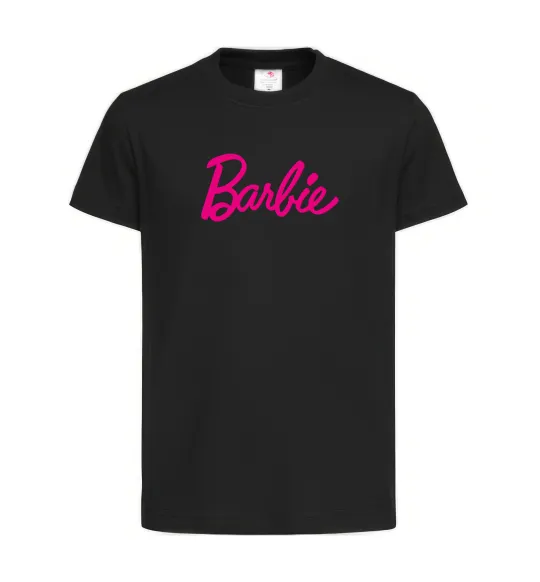 Детская футболка Barbie Черный фото