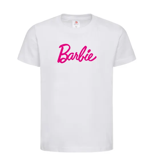 Детская футболка Barbie Белый фото