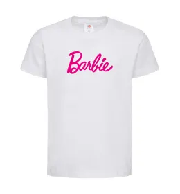 Детская футболка Barbie lets go party Белый фото