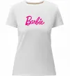 Женская премиум футболка Barbie Белый фото