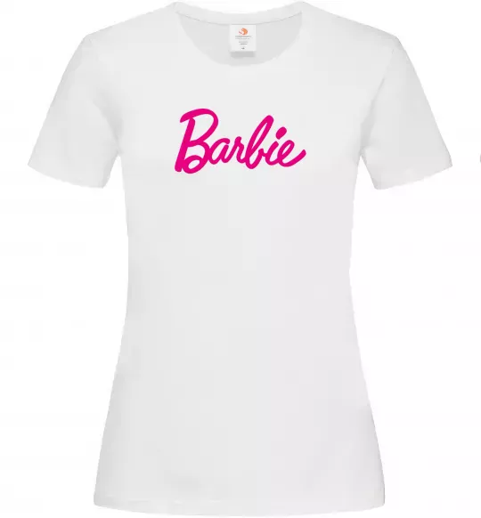 Женская футболка Barbie Белый фото