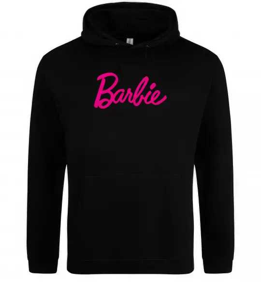 Женская толстовка (худи) Barbie Черный фото