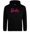 Женская толстовка (худи) Barbie Черный фото