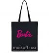 Эко-сумка Barbie Черный фото