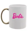 Чашка с цветной ручкой Barbie Золото Чашка с цветной ручкой Barbie Золото фото