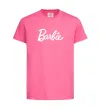 Детская футболка Barbie Ярко-розовый фото