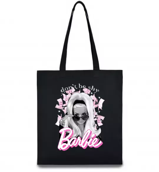 Эко-сумка Barbie dont be shy Черный фото
