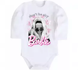 Детский боди Girl Barbie Белый фото