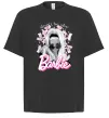 Футболка Оверсайз Barbie dont be shy Черный фото