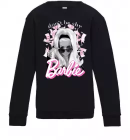 Детский Свитшот Come on Barbie Черный фото