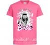 Дитяча футболка Barbie dont be shy Яскраво-рожевий фото