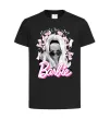 Детская футболка Barbie dont be shy Черный фото