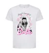 Детская футболка Barbie dont be shy Белый фото