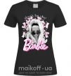 Жіноча футболка Barbie dont be shy Чорний фото