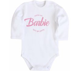 Дитячий бодік Barbie lets go party