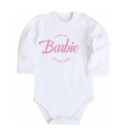Дитячий бодік Barbie lets go party