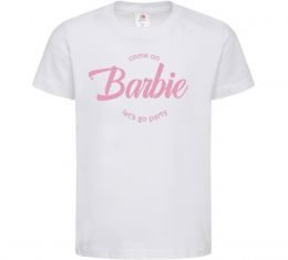 Детская футболка Barbie lets go party