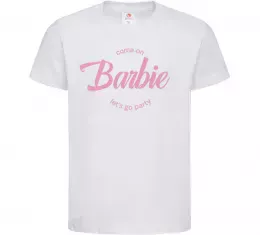 Детская футболка Barbie girls Лимонный фото