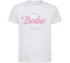 Дитяча футболка Barbie lets go party Білий фото
