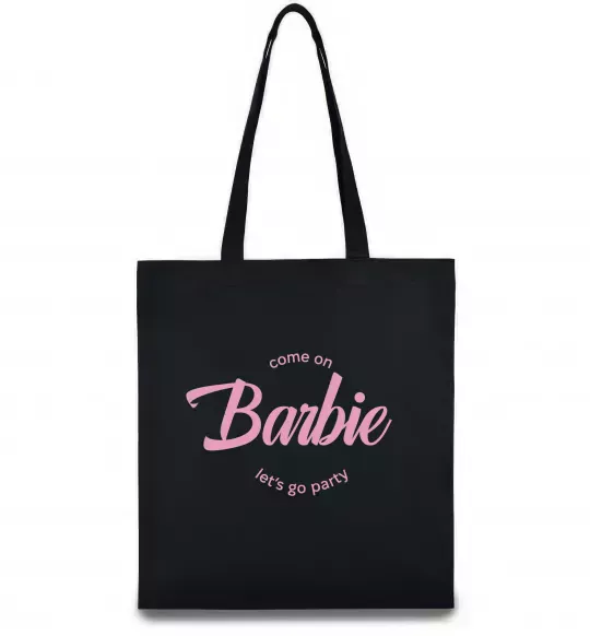 Эко-сумка Barbie lets go party Черный фото