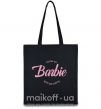 Еко-сумка Barbie lets go party Чорний фото