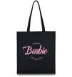 Эко-сумка Barbie lets go party Черный Эко-сумка Barbie lets go party Черный фото