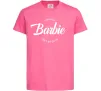 Дитяча футболка Barbie lets go party Яскраво-рожевий фото