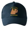 Кепка Be a capybara Темно-синій фото