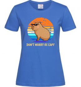 Женская футболка Капібара