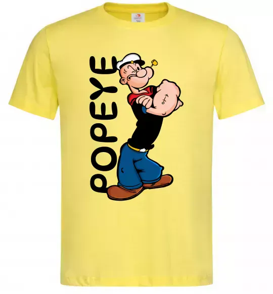 Мужская футболка Папай Лимонный фото