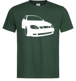 Чоловіча футболка Lanos car, колір - темно-зелений, розмір - M Чоловіча футболка Lanos car, колір - темно-зелений, розмір - M