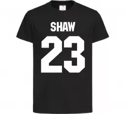 Дитяча футболка Shaw 23, 3-4р. Чорний фото