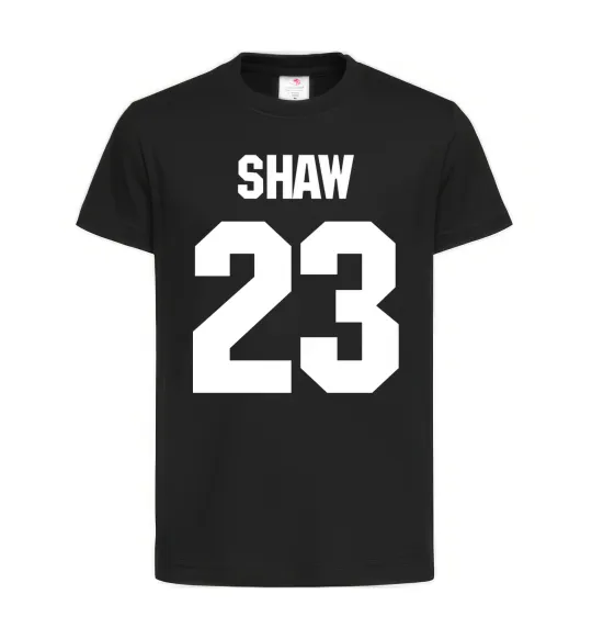 Детская футболка Shaw 23, 3-4р. Черный фото