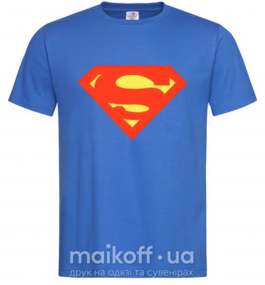 Чоловіча футболка SUPERMAN Original, XXL Яскраво-синій фото