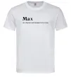 Мужская футболка Max Белый фото
