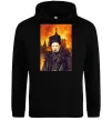 Жіноча толстовка (худі) Тарас Шевченко кремль палає Чорний фото