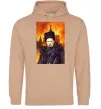 Жіноча толстовка (худі) Тарас Шевченко кремль палає Пісочний фото