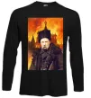 Лонгслив Тарас Шевченко кремль палає Черный фото