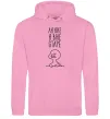 Женская толстовка (худи) Ля яке я вже старе Розовый фото