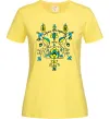 Женская футболка Герб мрія про перемогу Лимонный фото