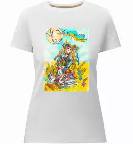 Женская премиум футболка