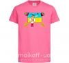 Дитяча футболка Козак stop war калина Яскраво-рожевий фото